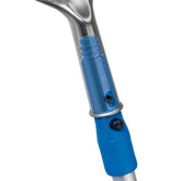 EXTENSION POLE Telescoping Aluminum Silver & Blue